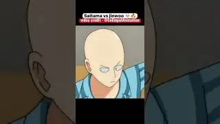 jin woo vs Saitama #anime #animextv #moments #moments #trend #Aaoayt