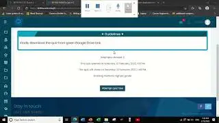 Guide   How to attempt and Submit Quiz