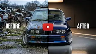 Abandoned BMW M3 E30 1991 Restoration | Silent ASMR Full Rebuild to Factory New