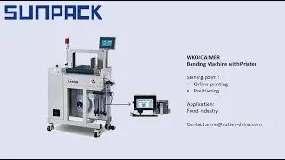 SUNPACK BANDING MACHINE WITH POSITIONING FUNCTION