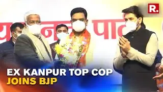 Former Kanpur Commissioner Asim Arun Joins BJP Ahead Of Uttar Pradesh Elections 2022