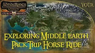 LOTRO Kinship Event Day -A Pack Trip Horse Ride Exploring North Downs DEEDS!!! [🔴Livestream]