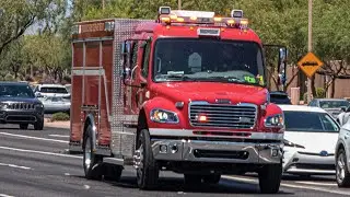 *New Number* Phoenix Fire Dept. Ladder Tender 52 Responding