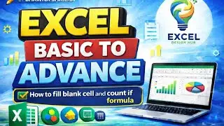 ContentHow to fill blank cells and count if formula#computer #computerknowledge 