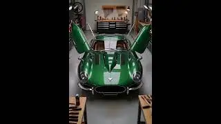 ASMR Car Restoration Full Rebuild of British Racing Green Jaguar E-Type Series 1 1961
