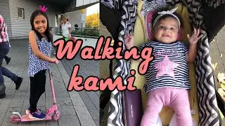 Filipina German life: WALKING TAYO + ATE ELLA LEARNING SCOOTER