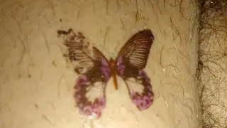 Tattoo viral videos who to make stickers temporary beautiful butterfly special for the girls 