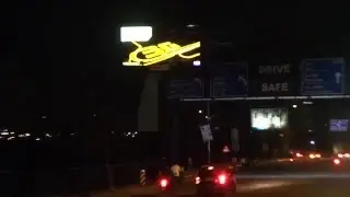Times OOH - Idea 3G Highway Lighting Innovation on DND