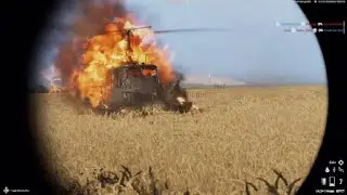 Huey LAV Combo! Shot LAV operator with friendly  standing on it!
