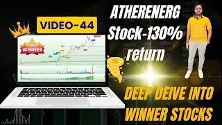 ATHERENERG Stock- 130% Return  || Deep Dive into Winners || Swing Trading || Technical Analysis