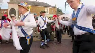 Peterborough Morris at Whittlesey Straw Bear 2024