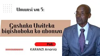 Gushaka Uwiteka Bigishoboka ko abonwa - Pst KARANZI Anania
