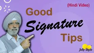 Analysis of Signature & Handwriting | 5 Tips for Good Signature |