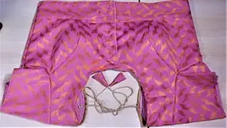 36 size three piece princess cut blouse cutting and stitching | three piece princess cut blouse