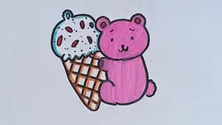 Cutiest drawing 🥰 easydraw step by step #drawing#art#artideas 