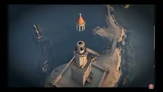 Lighthouse of Alexandria 3D (Seven wonders of the Ancient World) K and G