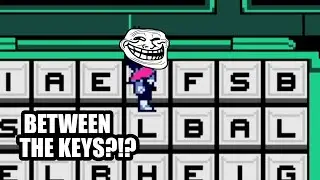 How to break the Deltarune keyboard puzzle