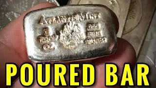 Poured 1oz Silver Bar (Atlantis Mint)