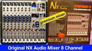 original NX Audio Mixer 8 channel premium wholesale market hubli