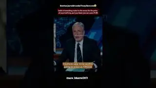 American Anchor Brutally Destroys Trump&rsquo;s Tariff Tantrums | &lsquo;India Survived British