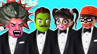 Nick Hulk & Tani & Scary Teacher 3D & Zombie 💕 Meme Coffin Dance 💕 Wrong Heads Top Superheroes #27