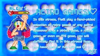 [RETRO GAMES] i beat the cold (i think) so let's play some games, my cocolocos!💙