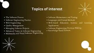 Call For Papers - International Journal of Software Engineering & Applications (IJSEA)