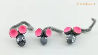 Craft: Mice with Acorns 🐭