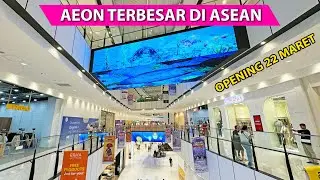[VIRAL] AEON MALL DELTAMAS ada AQUARIUM RAKSASA 🐳⁉️ // Terbesar SE-ASEAN!