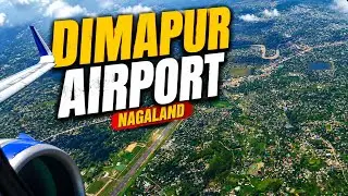 Dimapur Airport: An Aerial View #dimapur #nagaland #airport #dimapursky