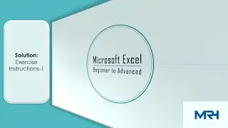 Solution of Exercise-1 | MS Excel (Full Course) |  MS Excel chapter-1 | Class-6