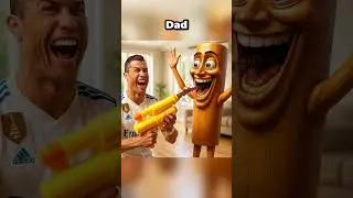 Ronaldo Has A Water Gun With Coca Cola Inside 🔫