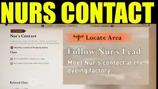 how to meet nurs contact at the dyeing factory - Assassins Creed Mirage