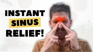 How to relieve sinus pressure FAST!