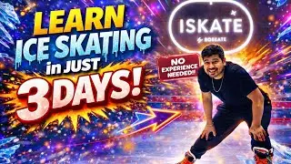 “Never skated before? No problem ❄️Learn Ice Skating in just 3 DAYS 🧊⛸️If I can do it, YOU can too!”