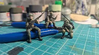Painting 1/35 Vietnam War miniatures (part 2)