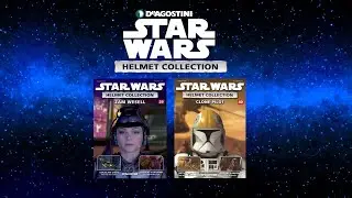 Star Wars Helmet Collection 39 & 40 - Zam Wesell and Clone Pilot