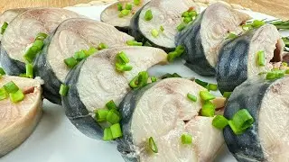 МАЛОСОЛЕНАЯ СКУМБРИЯ ЗА СУТКИ! По такому рецепту вы еще не готовили! СКУМБРИЯ быстрого посола!