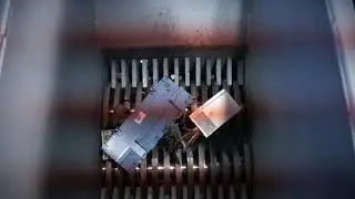 WAGNER TWO SHAFT SHREDDER WTS500 electronic waste
