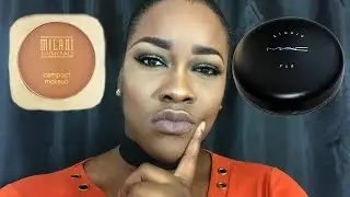 DUPE ALERT!!! MAC VS MILANI  FACE POWDER REVIEW