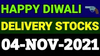 Happy Diwali to All of You | Muhurat Trading Stocks | Diwali Picks for Investment | Delivery |