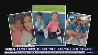 Family hurt, toddler seriously injured in Arlington drunk driving crash
