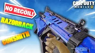 Best RAZORBACK Gunsmith Attachments | Razorback Loadout In COD MOBILE