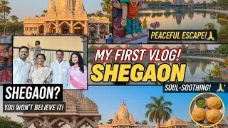 Shegaon Diaries: My First Travel🌍Vlog is here! What to Discovered in Shegaon💗Travel With Me in 2026