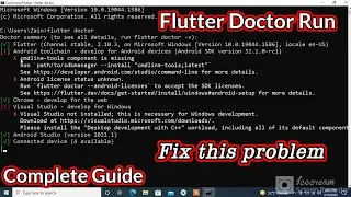 How to solve flutter doctor run cmdline tools component missing