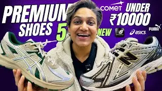 Top 5 Premium Running Shoes For Men Under ₹10,000! 🏃&zwj;♂️💨 New Balance, ASICS, Puma, Comet & RedTape!