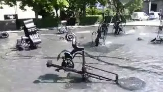 Tinguely-Brunnen in Basel (auch Fasnachtsbrunnen genannt)
