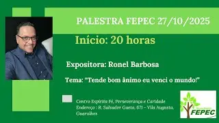 Palestra FEPEC 27/10/2025 - Ronel Barbosa