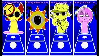 Sprunki Tiles Hop coffin dance cover Broker 🆚 Mr Sun 🆚 Mard 🆚 Rose #tileshopcoffindance #sprunki