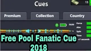 8BP POOL FANATIC CUE  HACK 2018